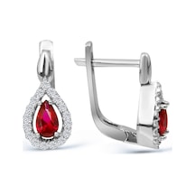 Argentum Concept - Zirkon Taşlı Gümüş Küpe N11.14582