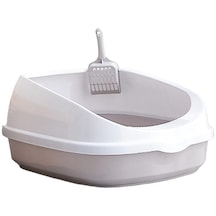 Suntek 16 Inç Üstü Açık Kedi Çöp Kutusu Kürekli Kediler Sistemi