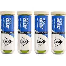 Dunlop Atp Tour 3'lü 4 Kutu Tenis Topu