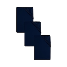 3 Adet Düz Pamuklu Tek Kişilik 140 X 200 Cm Lastikli Penye Çarşaf Lacivert 3 Adet Düz Pamuklu Tek Kişilik 140 X 200 Cm Lastikli Penye Çarşaf Lacivert