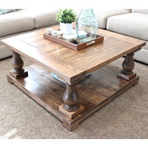 Masifart Rula Ahşap Orta Sehpa