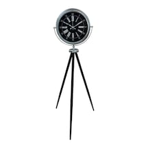 Büro Ev Ofis Hediyesi İçin Etkileyici Krom Tripod Ayaklı Saat Diğer