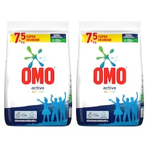 Omo Color Toz Çamaşır Deterjanı 50 Yıkama 7500 G x 2 Adet