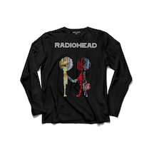 Radıohead Radıo Head Logo Thom Yorke 2 Uzun Kollu Tişört (512652981)