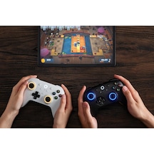 8bitdo Ultimate 2 Kablosuz Oyun Kolu Windows & Android Uyumlu Hall Effect 2.4g Controller Beyaz