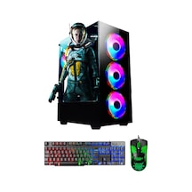 Ramtech Fullforce FF383 i3-10100F 16 GB 256 GB SSD 8 GB RX580 Dos Masaüstü Oyuncu Bilgisayar