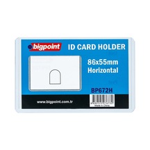 Bigpoint Kart Kabı Kimlik Sürücü Sert Pvc 86x55mm Bp672h