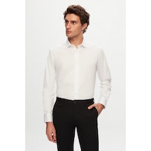 D'S Damat Ds Damat Regular Fit Beyaz Düz Gömlek 5he02sg00299m 801