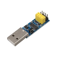 Esp-01s Esp Prog Usb Programlayıcı Modül Ch340c Çip Otomatik Resetli V1.0