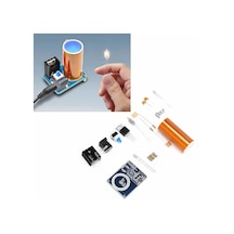 Demonte Mini Tesla Bobin Kit Modül Kablosuz Enerji İletimi Bd243 Dc 9 / 12v Temassız Elektrik Transf