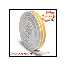 2 X 10 Metre =20 Metre Kapı Pencere Bandı Beyaz Renk 1.Kalite