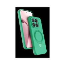 Newface Xiaomi Mi 17t Regal Magsafe Standlı Kapak - Yeşil