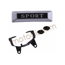 Ön Amblem Sport Cg Siyah