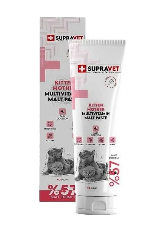 Supravet Kitten & Mother Multi Vitamin Malt Paste 30 Gr
