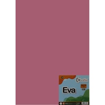 Bafix Eva Düz Renk 50x70 Pembe Çok Renkli