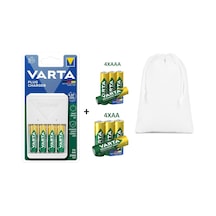 Varta Plug Şarj Cihazı +8x2100mah Aa Kalem +4x800 Aaa İnce+kılıf