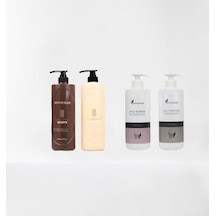 Native Base Keratin Bakım Sonrası Devam Şampuanı 500 ML + Bakım Kremi 500 ML + Daily Devam Seti