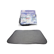 Arka Cam Perde Vantuzlu Siyah 100 CM