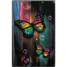 Deffter Just Art-ıficial Defter Butterfly 64526-8 Çok Renkli