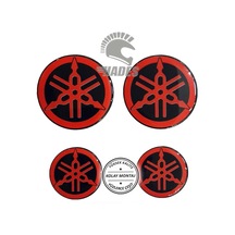 Hades Motosiklet Aksesuarları Yamaha Logo Sticker Kırmızı
