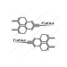 Fabia Kapı Altı Sticker Skoda Fabia Sticker Skoda Oto Sticker
