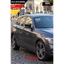 Bmw 1 Serisi F20 2011-2019 Batman & Yarasa Ayna Kapağı Parlak Piano Black Sport Tırnaksız Model
