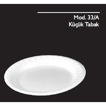 Anı Mod 33/a 100 Lü Pk Çap : 18 Cm Küçük Köpük Tabak