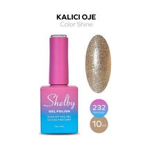 Shelby 10 Ml.a232 Işıltılı Renkli Kalıcı Oje