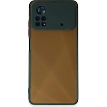 Poco X4 Pro 5g Kılıf Montreal Silikon Kapak - Yeşil