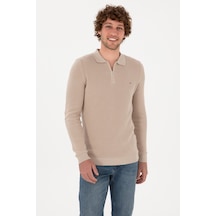 U.s. Polo Assn. Erkek Taş Kazak /triko 50313685-vr049 Tas