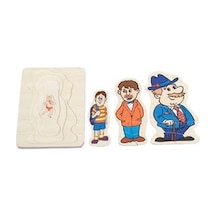 Ahşap Katlı Dede Puzzle