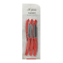 Ar Yıldız Handy Meyve Bıçağı Renkli 9 Cm 6'lı Çok Renkli