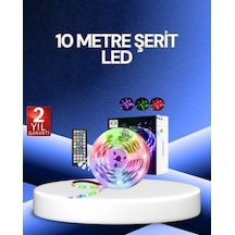 Hubrendy Tekno 10 Metre Smart Şerit Led Bluetooth Telefon Kontrollü Usb Enerjili
