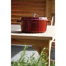 Staub La Cocotte Döküm Tencere Bordo 29 CM 4.25 L Oval