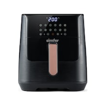 Simfer 6704 8Litre Airfry Smart Dijital Siyah