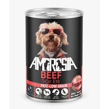Ambrosia Pate Sığır Etli Yetişkin Köpek Konserve 3 x 400 G