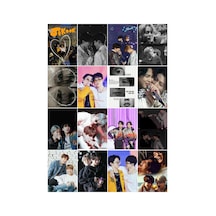 Kpop - Jikook 2 No Desenli Tasarım 16' L Fotokart Seti