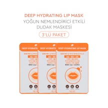 Mjcare Deep Hydrating Lip Mask - Yoğun Nemlendirici Dudak Maskesi 3'lü