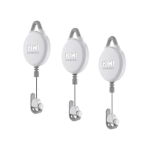 Kıwı Design Vr Kablo Yönetimi, 3 Paket Vr Makara Sistemi - Beyaz