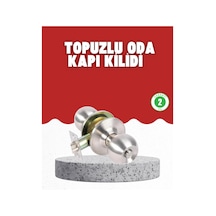 Es Güvenli Topuzlu Kapı Kilidi