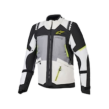 Alpinestars Andes V4 Korumalı Motosiklet Montu Gri Siyah Sarı
