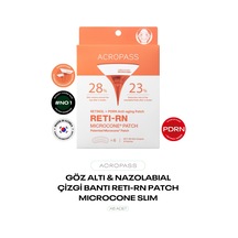 Retinol Ve Pdrn Mikro İğneli Göz Altı Ve Nazolabial Çizgi Reti-rn Microcone Patch Slim 6 Lı
