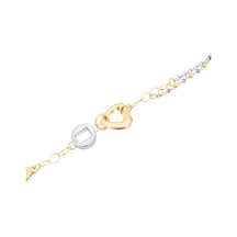 Tektas - Altın 14 Ayar Hollow Bileklik N11.2611 Sarı Altın