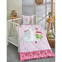 Komfort Home V1 %100 Pamuklu Silikon Elyaf Bebek Yorgan Seti