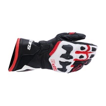 Alpinestars Sp-9 Korumalı Motosiklet Eldiveni Siyah Kırmızı Beyaz