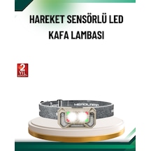 Zero Land Şarjlı Wave Sensörlü Led Kafa Feneri Csmtex - 36 Outdoor Kullanım Çok Renkli