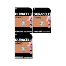 Lityum Electronics Cr 2430 3 Volt Düğme Pil 3'lü Paket