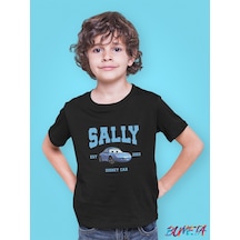 Bumeta Sally Arabalar Cars Şimşek Mcqeen Çocuk Tişört T-shirt Siyah