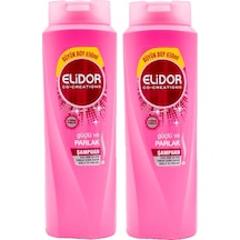 Elidor Güçlü ve Parlak Saç Bakım Şampuanı 2 x 650 ML