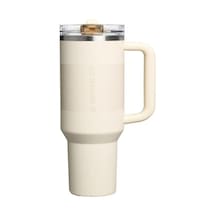 Stanley The Quencher Protour Flip Straw Tumbler 40 Oz 1,18 L Cream Fade Sızdırmaz Pipetli Termos Krem